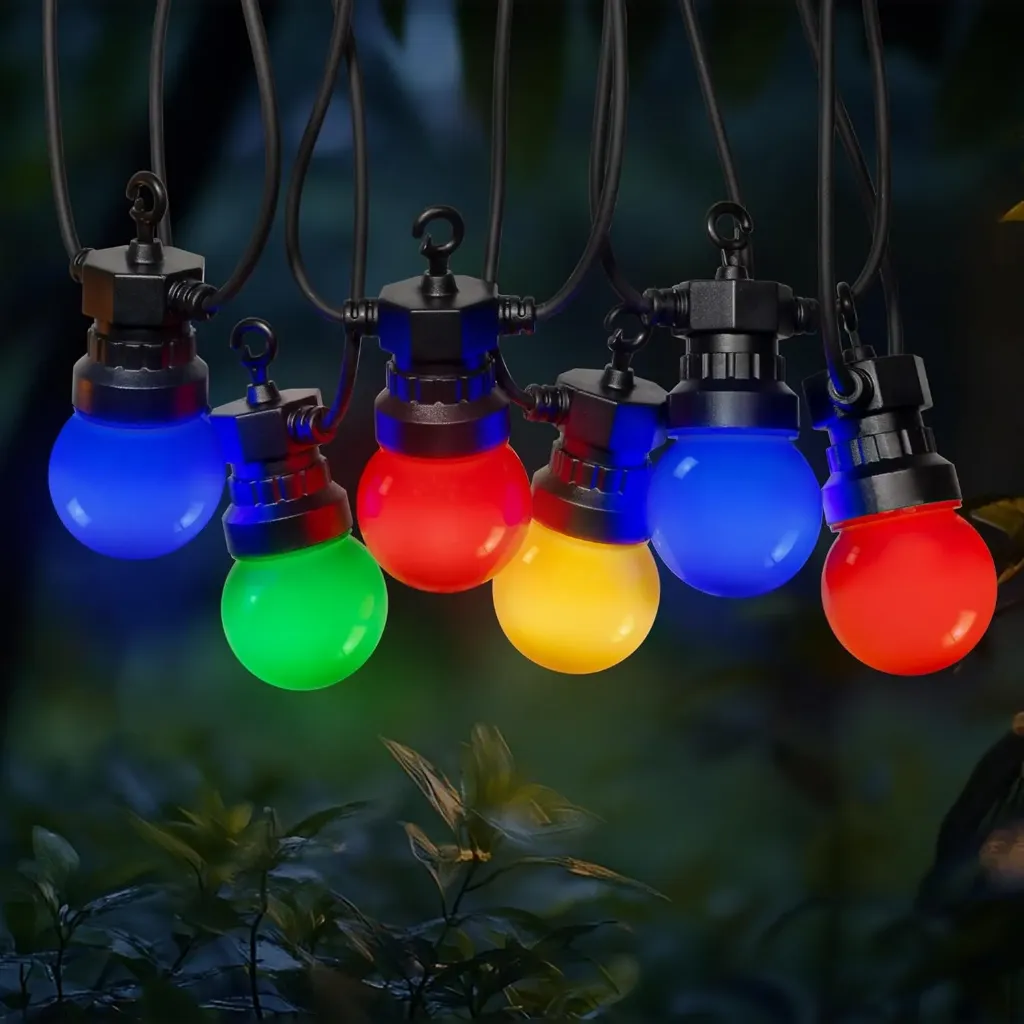 Guirlande Guinguette Multicolore (Electrique 220)