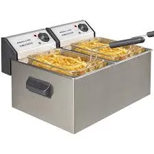 Friteuse 2x10L Inox