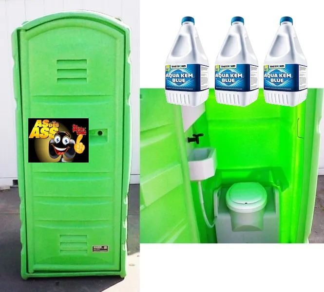 Toilette wc autonome Chimique