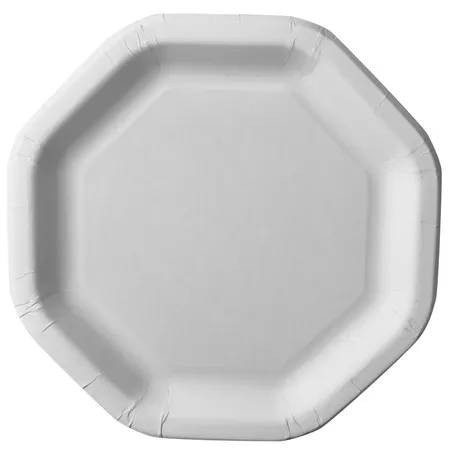 Assiette Octogonale Diam 23.5 cm