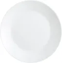 Assiette Plate Blanche