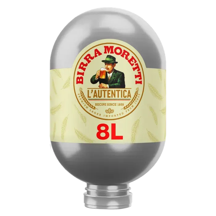 Bière Moretti 4.6° Blade 8L