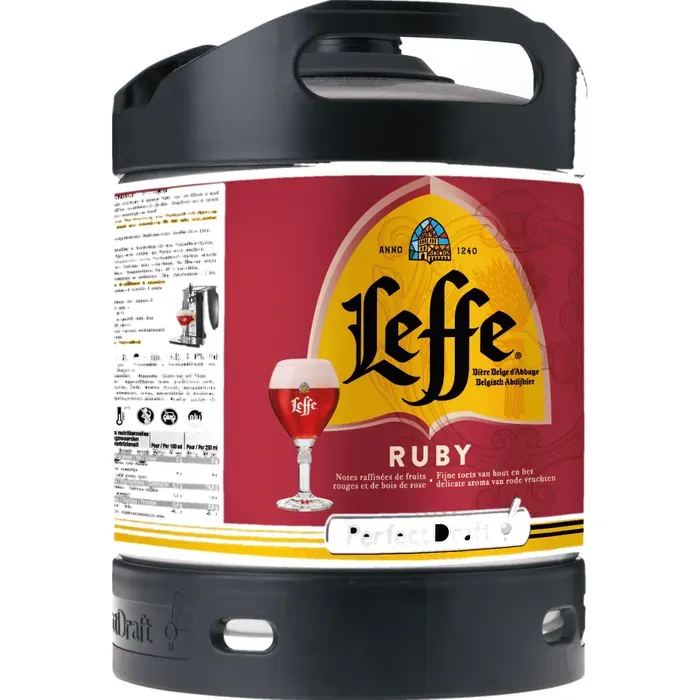 Bière Leffe Ruby 6L