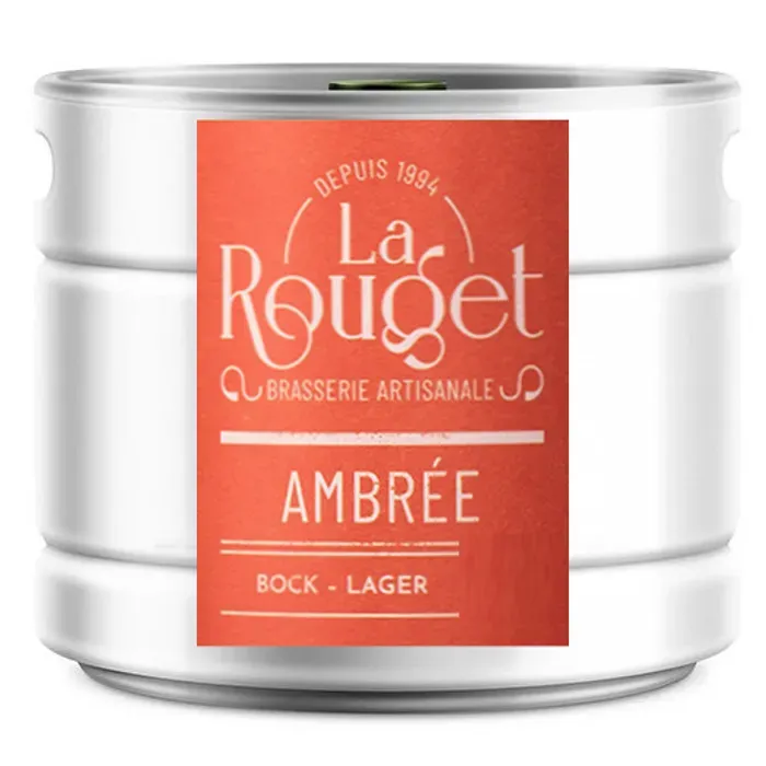 Bière la Rouget Ambrée 6° 30L